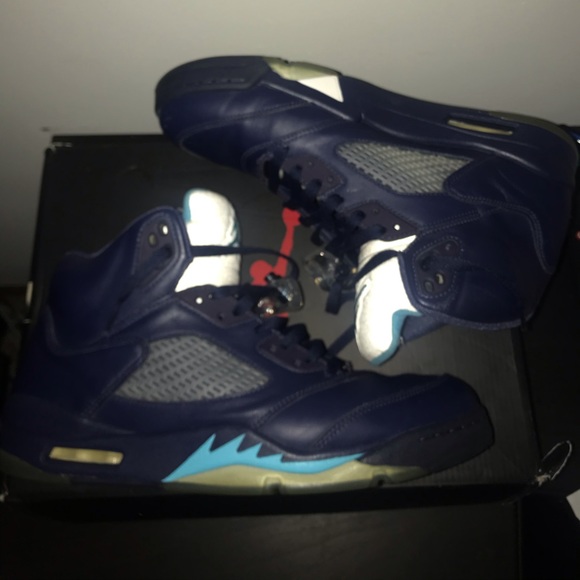 AIR JORDAN RETRO 5 PRE GRAPE (2015) SIZE 11 - Picture 1 of 11
